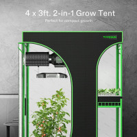 VivoSun Serre Intérieur / Grow Tent 4'x3'x5'