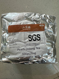 Peach Oolong teapresso tea bag