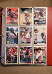 Collection of Early 1990's Baseball Cards