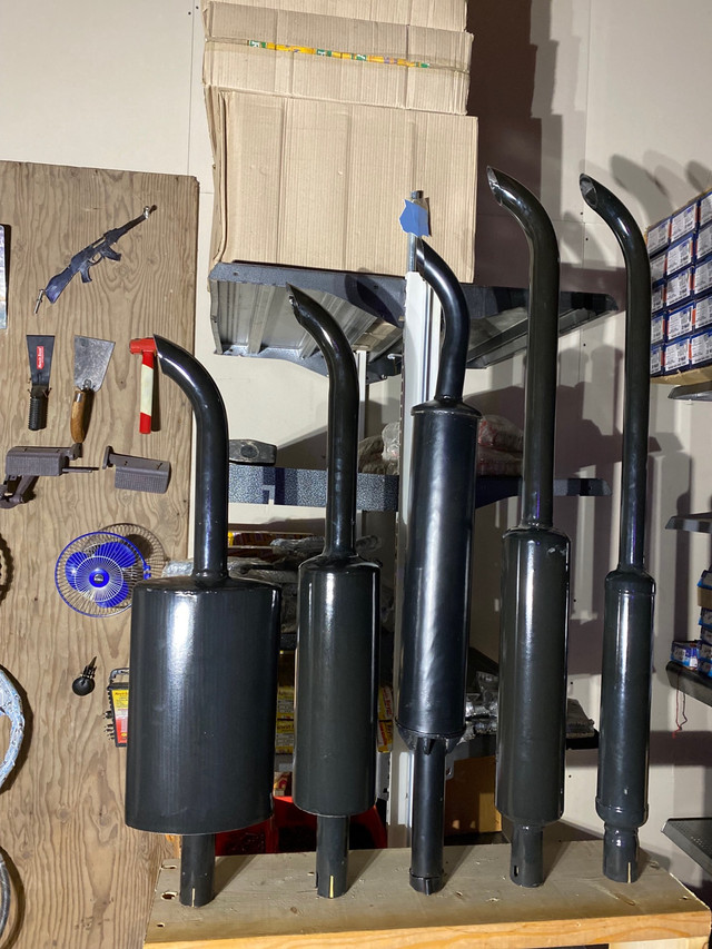 Tractor accessories, farm improvements, canopy,seat muffler, lig