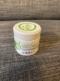 New sealed organic matcha green tea container - luxury brand