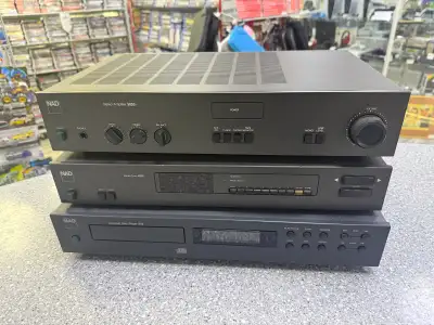 NAD Stereo System (Amp, Tuner, Player), View more