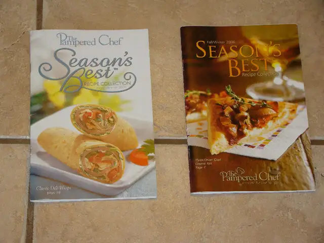 PAMPERED CHEF 2  COOK BOOKS in Other in Moncton - Image 2