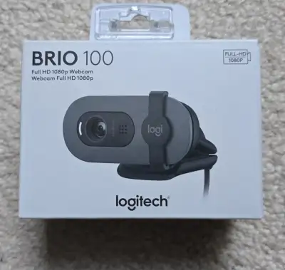 Logitech Brio 100 Webcam, View more