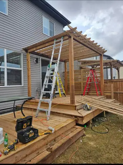 Fence, Deck & Gazebo Construction | Interlock, Sod & Demolition, View more