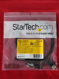 BRAND NEW, STAR-TECH USB-C CABLE WITH USB-A ADAPTER!!!
