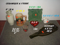 Céramique et verre déco