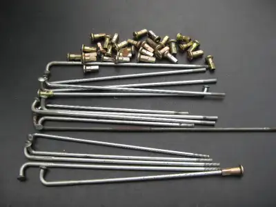 Kawasaki Dirt Bike Miscellaneous Lot of Spokes / Nipples x17 - $35.00 obo Excellent condition; NOS /...