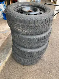 4 Firestone Snow tires for sale on rims