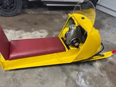 I have a 1965 ski doo for sale , tunnel and ski’s were powder coated, hood is freshly painted, lots...
