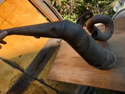 cr 500 dented aftermarket pipe For 85 and newer $100