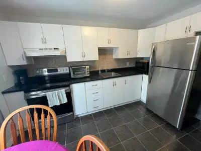 Spacious & Furnished 1 Bedroom + Den Available Sept 1st