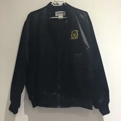 VTG Stardust Resort & Casino Bomber Jacket 100% Acetate - Made in USA Men’s XL Preowned - Clean This...