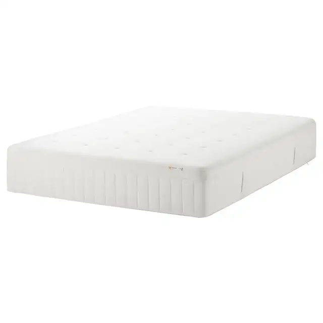 IKEA HESSTUN King Eurotop Mattress, Plush, Like New in Beds & Mattresses in Delta/Surrey/Langley - Image 2