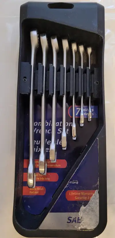 New Imperial 7 pieces wrenches set. Life time warranty $10