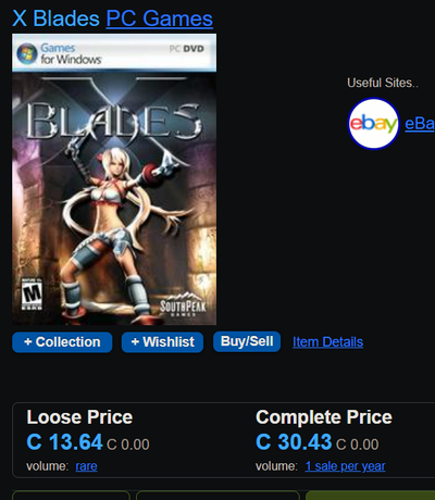 PC, X Blades, I have hundreds of video games here!, View more