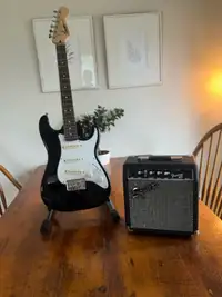  Squire starter pack guitar and amp