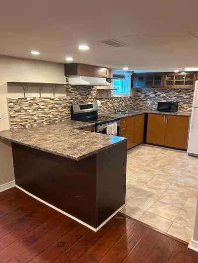 Orleans $1550 availability now 1 bed and den 1 bath basement Apt