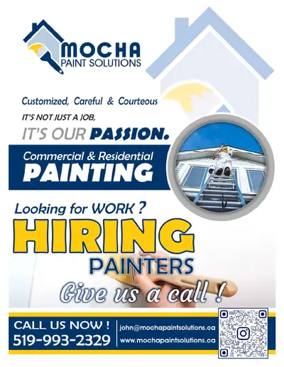 Painters needed, View more