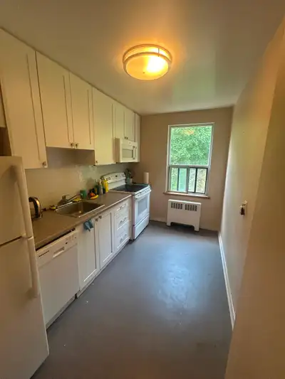 Furnished apartment (bedroom is not furnished) available for rent in a peaceful and quiet neighborho...