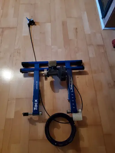 Converts outdoor bike into a indoor stationary bike with this type. If you see the ad that means the...
