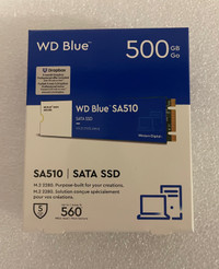 Western Digital 500GB WD Blue SA510 M.2 FOR SALE