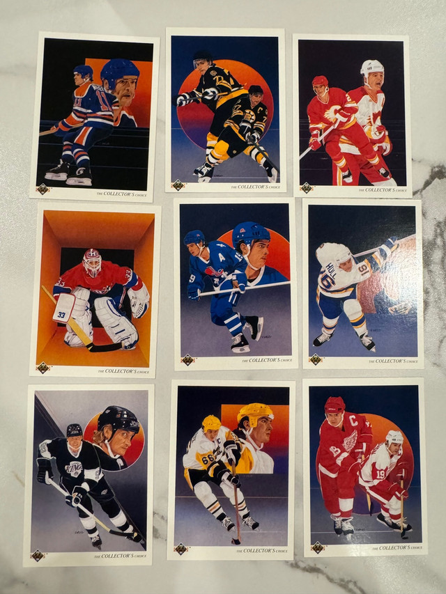 1990-91 Upper Deck Low & High series hockey cards in Arts & Collectibles in St. John's - Image 2