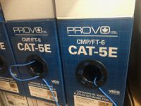 Cat-5E Networking cable boxes