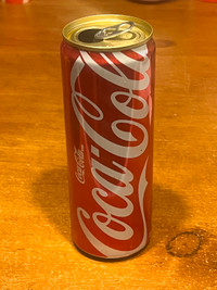 COCA COLA COKE Empty CAN 355ml Long 6" From Quebec.