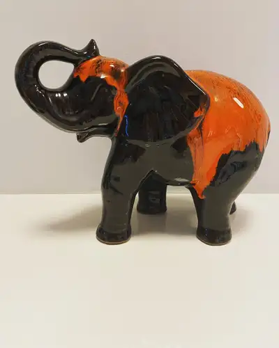 ÉLÉPHANT LAVA VINTAGE RETRO MIDCENTURY CÉRAMIQUE POTERIE ELEFANT, View more