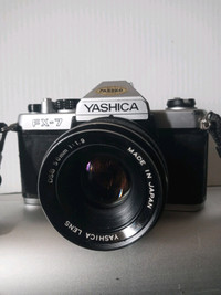 Yashica FX-7   35mm SLR Film Camera W/ 50mm F/ 1. 9 Lens