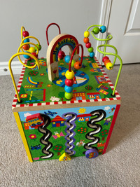 ALEX Jr. My Busy Town - Baby Wooden Developmental Toy