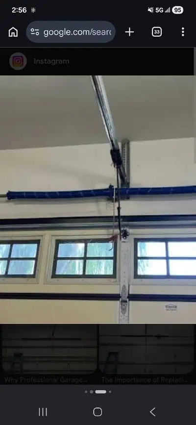 Garage Door Repair in GTA BRAMPTON, Mississauga Spring Replacement Cable and track alignment Garage...