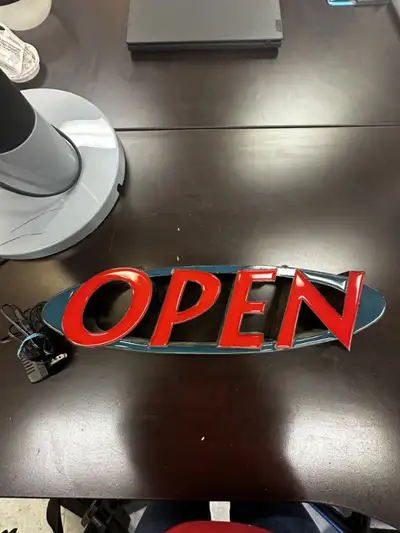 OPEN Sign, View more