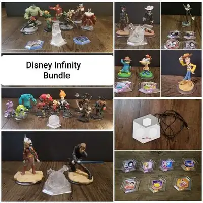 Disney Infinity Bundle - items from 1, 2 & 3, View more