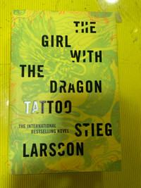 The Girl With The Dragon Tattoo, by Stieg Larsson, 1st edition,