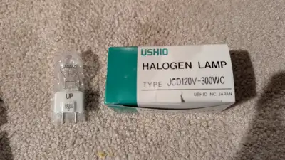 Ushio Halogen Lamp JCD120V-300WC, View more
