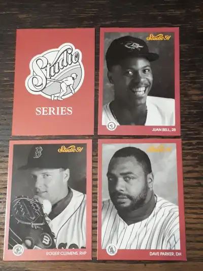 1991 Donruss/Leaf Baseball Studio Preview Cards, View more