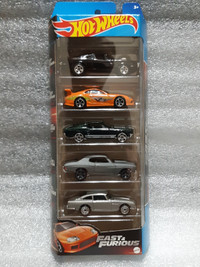 Hotwheels Fast and Furious 5 pack