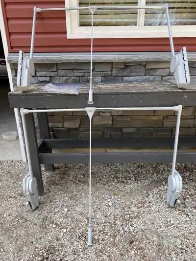 2 pull down closet hangers that extend , View more