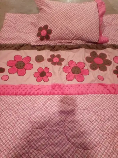 Homemade Quilt and Pillows, View more
