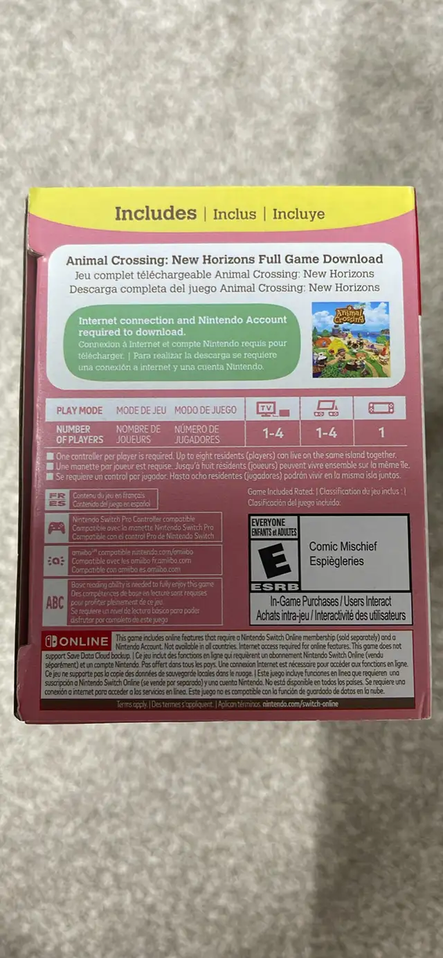Nintendo Switch Lite “Isabelle’s Aloha Edition”63347537004803122