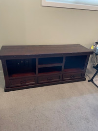 Solid Wood TV Console
