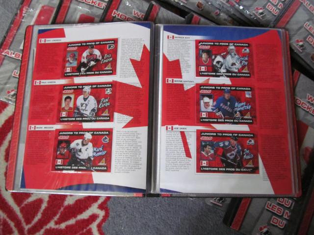 14 album cartes hockey cards kraft team canada 97-98 gretzky dans Art et objets de collection  à Laurentides - Image 3