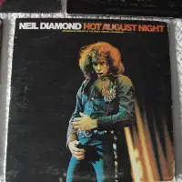 NEIL DIAMOND HOT AUGUST NIGHT LP RECORDS