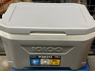 Igloo 50 qt cooler - Stays cold for 3 days