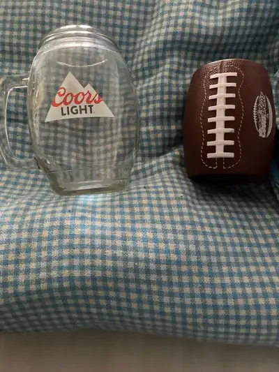 Coors light mug and cozy, View more