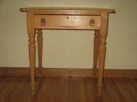 Antique Small Entrance or Hall Table with original hardware