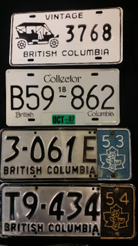 Used License Plates
