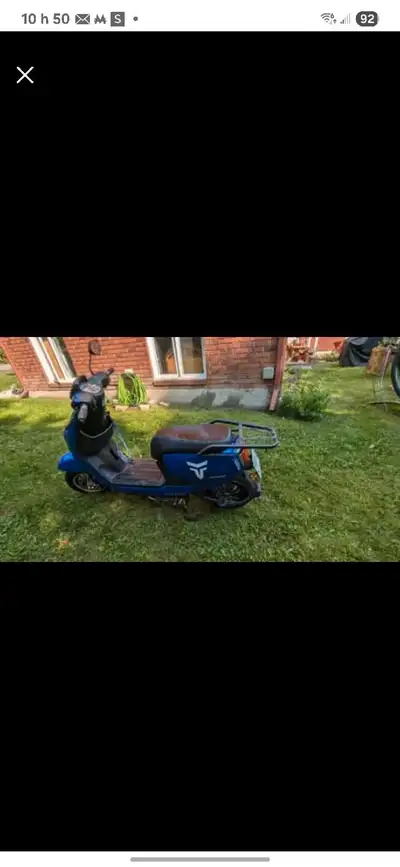 Electric bike for sale. I still have the receipt of my acquisition. Always be in the garage during t...